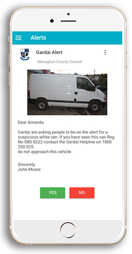 Community Text Alert Service
